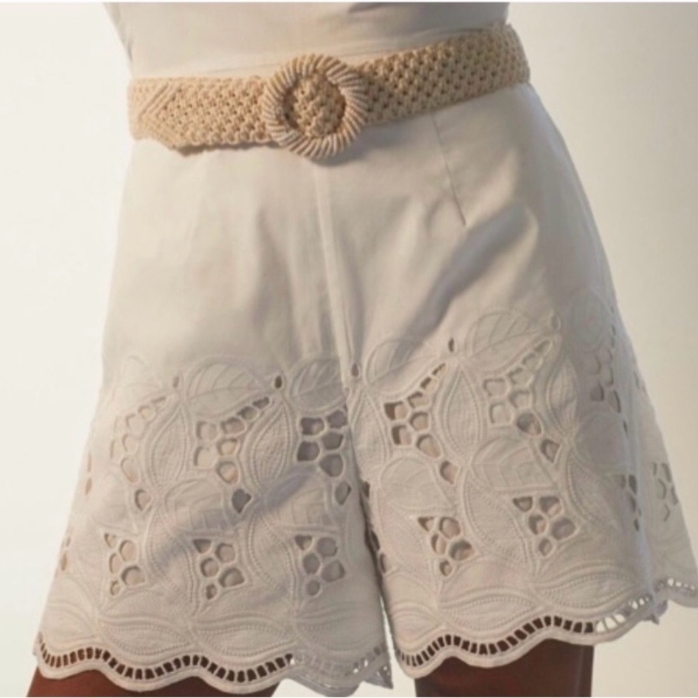 NWT ANTHROPOLOGIE Ranna Gill Shiffly Romper in White - Size XS - Picture 10 of 15